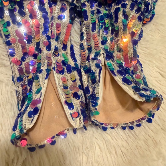 Zara Limited Edition 2019 Multicolored Sequin Mini Dress Size XS - NWT - Picture 16 of 16